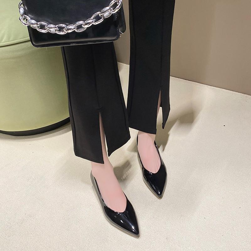 Fashion Stiletto Pointed Toe Single Shoes Women's 2025 Spring New Work Shoes