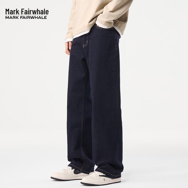 

Мужские свободные прямые выстиранные джинсы Mark Fairwhale 40