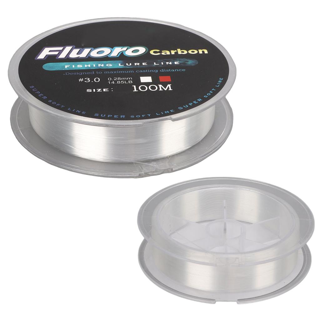 100M Super Starke Nylon Angelschnur für Karpfen, verschleißfest, geflochtene Angelschnur #3.0