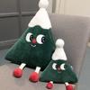 Xmas Christmas Tree Cartoon Plush Toy Doll Cushion Pillow Festival Decorations