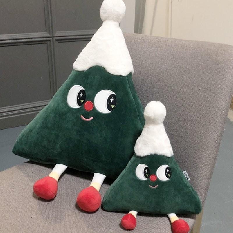 Christmas Tree Xmas Cartoon Plush Toy Doll Cushion Pillow Decorations Festival