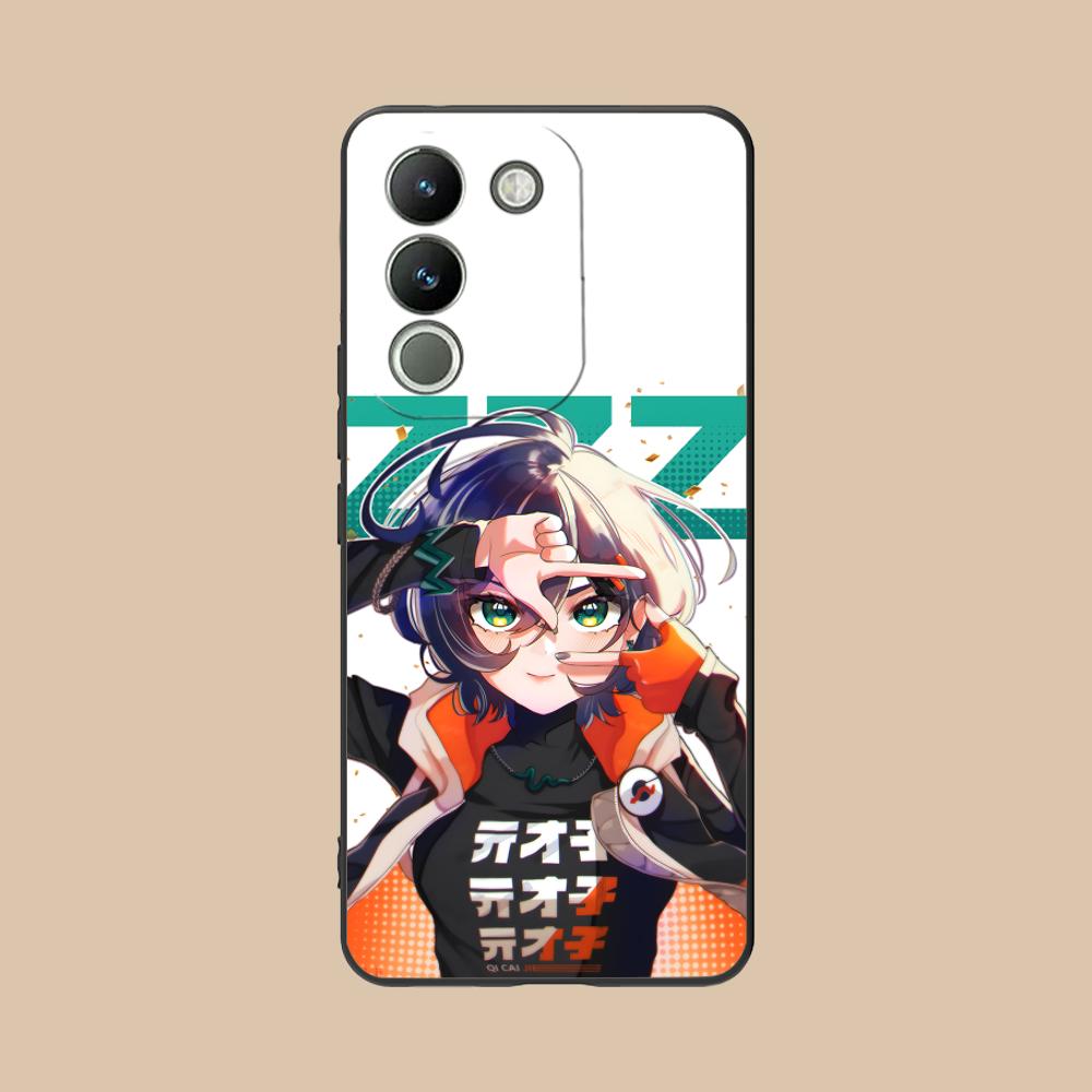 ZZZ Belle Phone Case for VIVO V60 V50 V40 V30 V29 V27 V25 V23 Pro Lite 5G Soft TPU Shockproof Cover