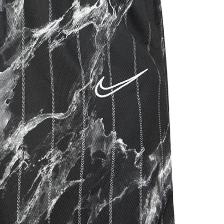 Nike DRI-FIT Basketball Quick Dry Loose Sports Shorts Black White Men's DD0566-010
