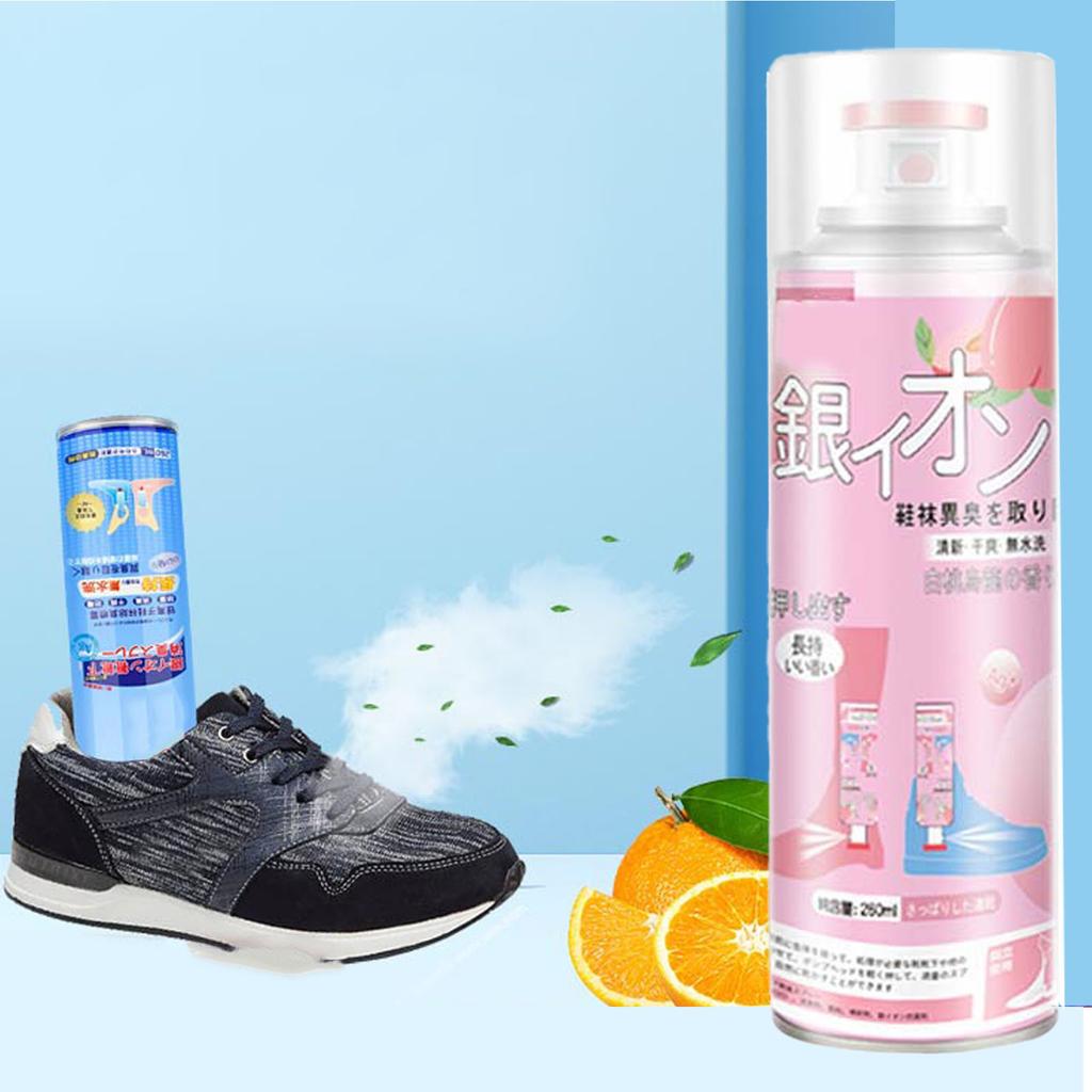 Schuhdeodorant Schuhgeruchsbeseitigungsspray Stinkende Schuhe Geruchsentferner für Zuhause Reise Rosa Flasche