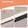 1pc 0.9mx5cm Self-Adhesive Ramp Mat Non-Slip Door Threshold Ramp Easy Install Multi-Purpose Doorway Threshold Ram Home