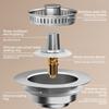 Kitchen Sink Drain Strainer Sink Stopper Prevent-Odor Anti-Clogging Sink Drain Strainer Practical Sink Accessories