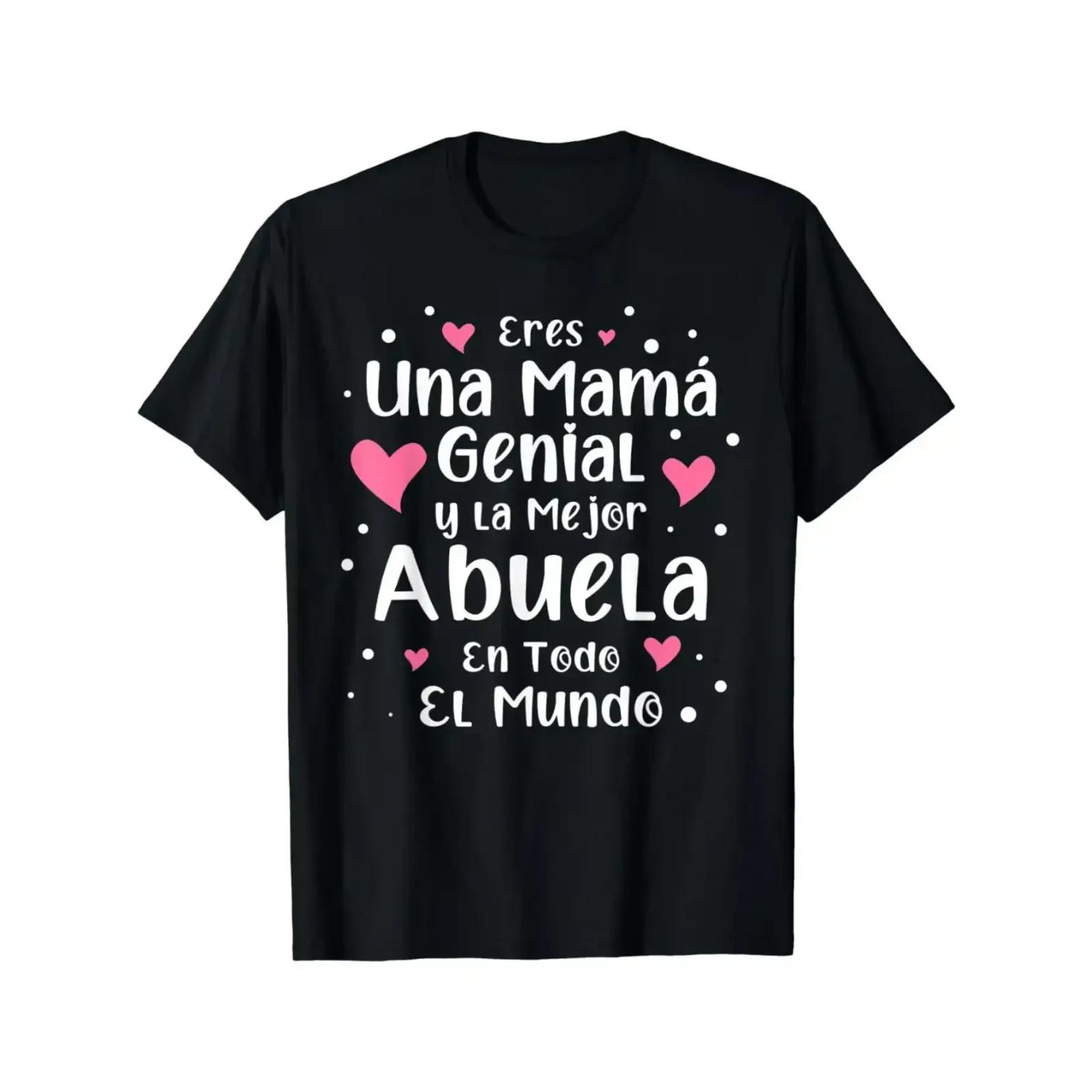 Great Mom & Best Grandma Tee – Heartwarming Plus Size in Spanish Unisex T-Shirt XXL