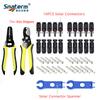 1 Set Crimping Pliers Set Solar Panel PV Cable Stripper Wiring Connector Crimping Tool Solar Spanner Wrench 10Pair connector