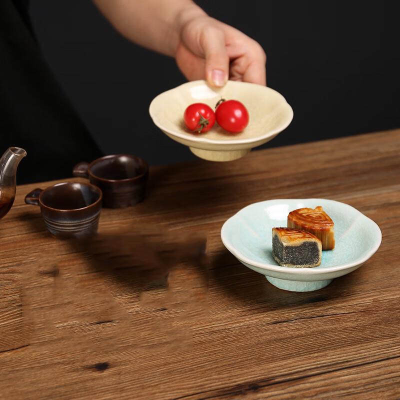 PaBei Chinese Ceramic Snack Plate (Set of 2)