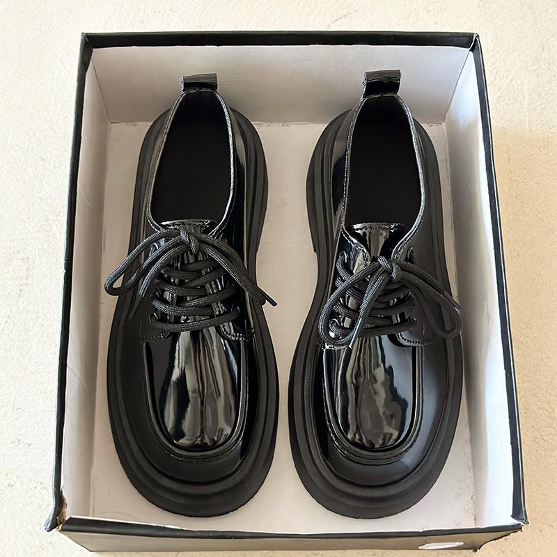 

Shoes Woman Platform Pumps Round Toe Heels Lolita Black Luxury Women s Fashion Casual Kawaii School Girl Medium Ladies on Sale 35