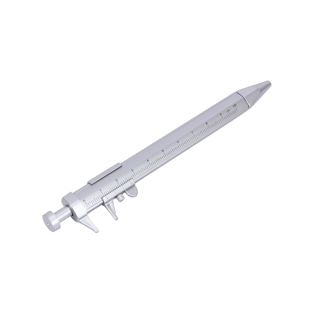 Creative with Blue Refill Ballpoint Ballpen Stationery Cursor Gifts Scale Ruler Pen School Office Supplies