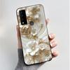 Case For TCL 30V 5G T781S Fundas TCL 30 XL T701DL Capa Soft Silicone Black Shell TCL 30 XE 5G Cover Cute Printing Pattern Casing