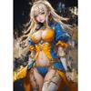 Anime Beauty Girl Canvas Posters Prints Fox Goddess Radiant Queen Beautiful Princess Posters Canvas Prints Pictures Home Decor
