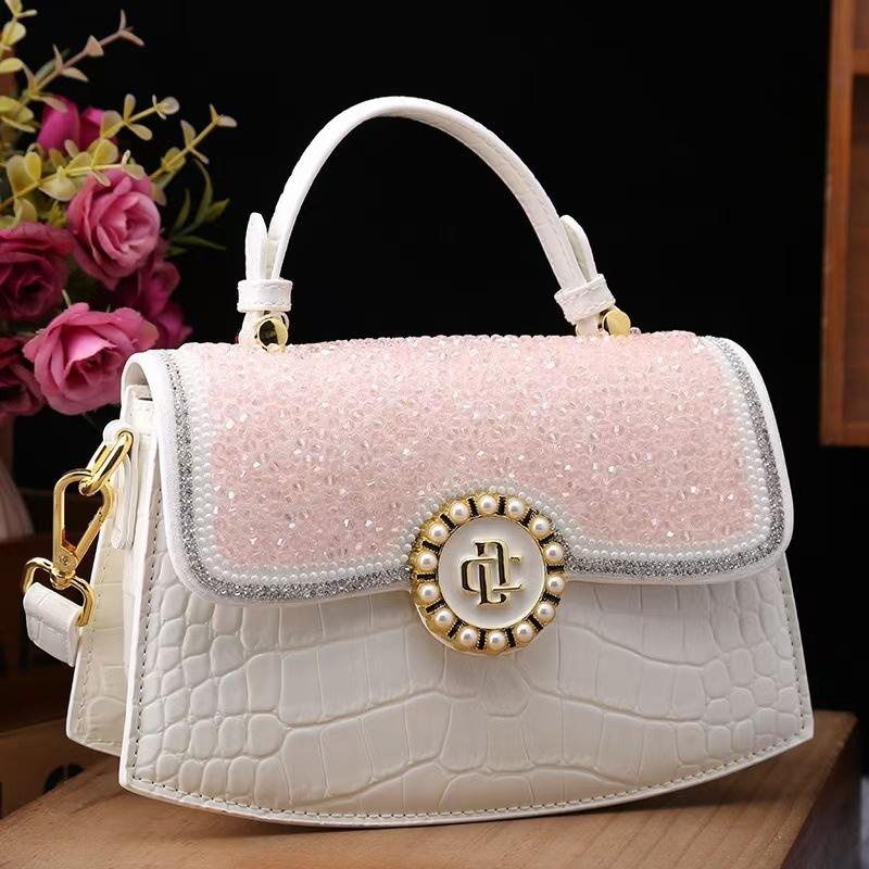 Handbag Bag Snake Pattern Atmosphere Middle-Aged Women'S Bag Light Luxury Counter