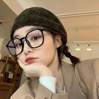 Lunettes Anti-Lumière Bleue Monture Large Carrée Lunettes Femmes Hommes Lunettes de Loisirs Quotidiennes Blocage de la Lumière Bleue Lunettes Homme Dame