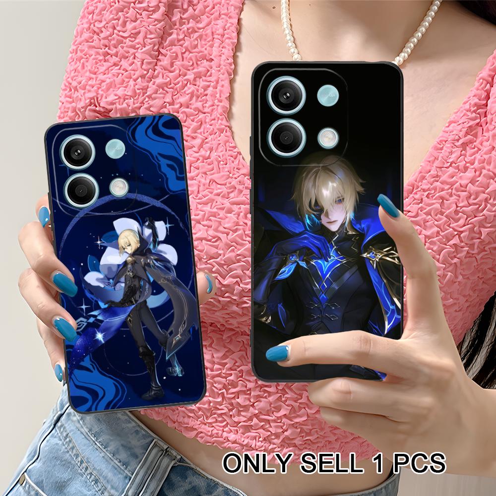 Game GI Dainsleif Phone Case for Xiaomi Redmi Note 14 13 12 11 S Pro Plus 4G 5G Soft TPU Shockproof Cover