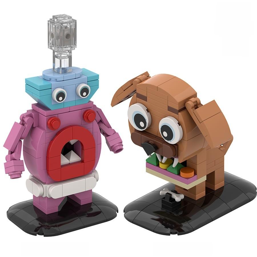 Dark Pals Building Blocks Set With Brain Teaser For Kids Educational Play