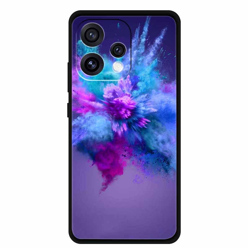 

Для Oppo Reno 15 15c Чохол Свіжа Квітка М який Силікон ТПУ Чохли для Телефону для Reno15 Reno15C Ударостійкий Крутий Вовк Тварини Захисний For Reno 15C