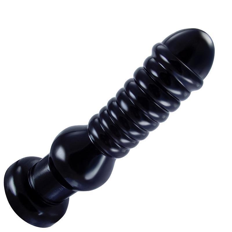 Závitový PVC Butt Plug Anální Expanzér Masturbátor Sexuální Hračka Velký Péro Fisting Strap on Kohout Gay Otrok Realistické Dildo