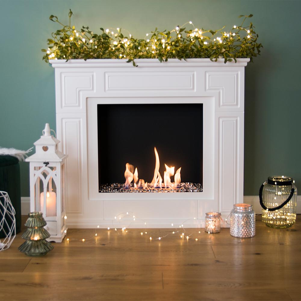 Portal Bioethanolkamin MARCH TÜV weiß