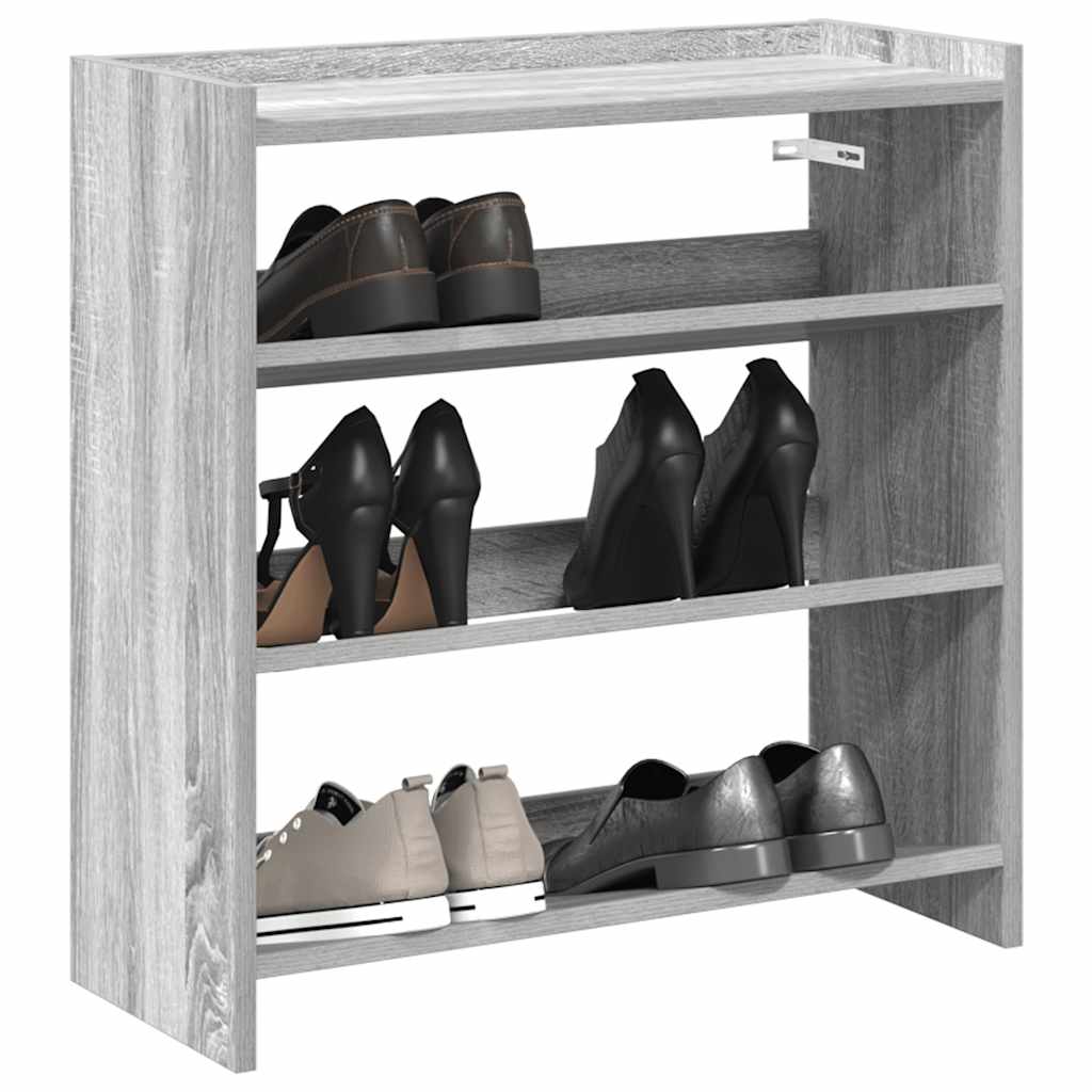Shoe Rack Gray Sonoma 60 x 25 x 62 cm Particleboard