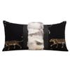 Middle Ancient Style High-end Living Room Sofa Decoration Cushion Cover Exquisite Tiger and Cheetah Pattern Pillowcase