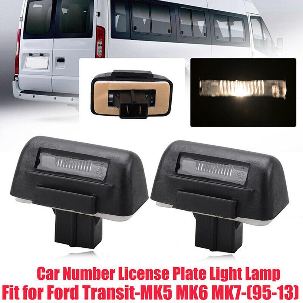 2PCS 12V White SMD License Number Plate Light Lamps, for Ford