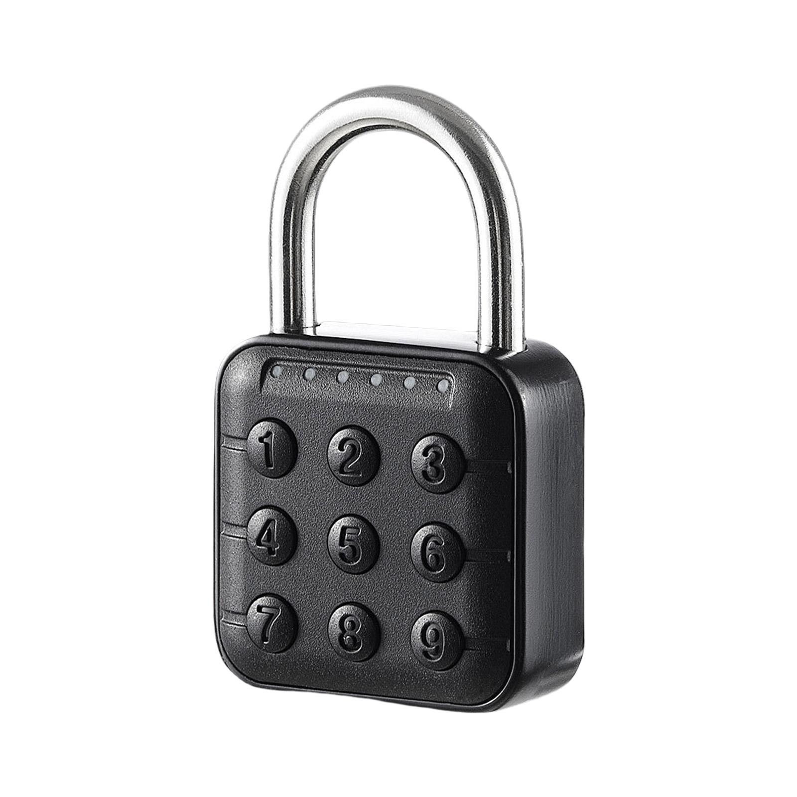 

Waterproof Padlock 6-digit Travel Combination Lock Locker Code Lock Outdoor Gym Code Lock for Locker Storage Box Cabinet