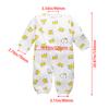 Infant Fall Winter Warm Thick Plush Boy Girl Baby Cotton Warm Rompers