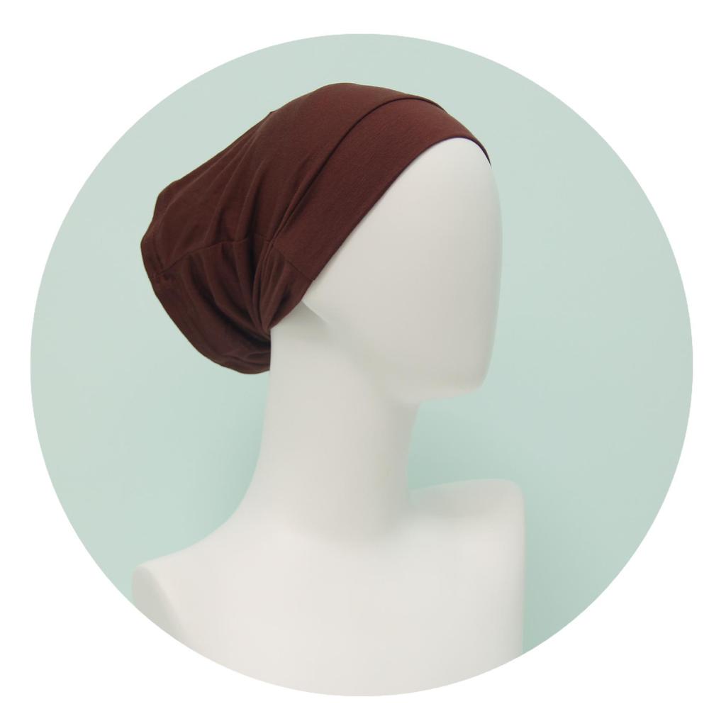 Solid Color Modal Bandage Cap Headscarf
