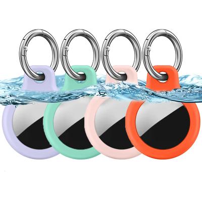 For Apple AirTag Case Waterproof GPS Tracker Holder For Apple Airtag Holder For Tracker Keychain Cover Carabiner Keychain Holder