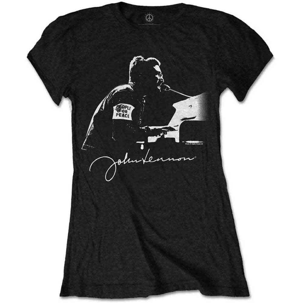 John Lennon Ladies T-Shirt: People For Peace (XX-Large) S