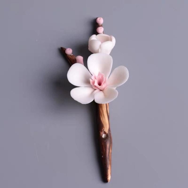 Ręcznie ugniatana ceramiczna waza na kwiaty, prosta, hydroponiczna, mała, kreatywna, mini, mała, świeża, dekoracja, ozdoba, salon