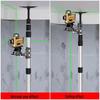 Telescopic Pole Support Bracket with Infrared Water Level and Universal Tripod Accessories