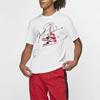 Jordan AJ85 Signature Print Short Sleeve T-Shirt Men Tops White BQ5539-100