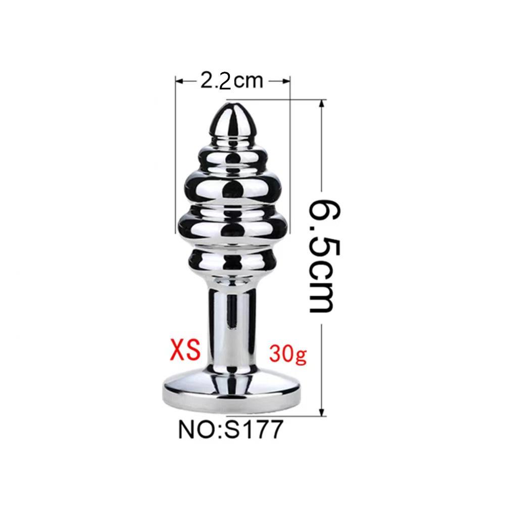 Removable Fox Tail Anal Plug - Beginner's Small Size Anal Dilator