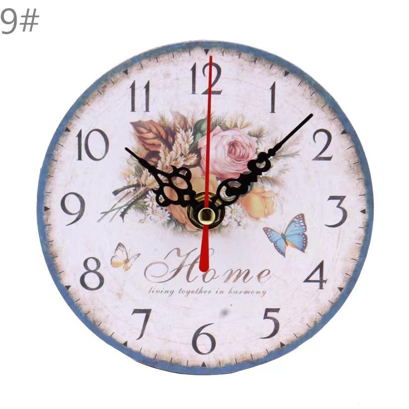 European Creative Wall Clock for Living Room Decor
