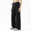 Straight trendy brand senior trousers wide legs fit loose suit pants men's waist adjustable sense