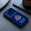 Algerian USA Passport Phone Case For Samsung Galaxy S26 S24 S23 S22 S25 S21 S20 Ultra Fe Plus A54 A24 A55 A53 Coque