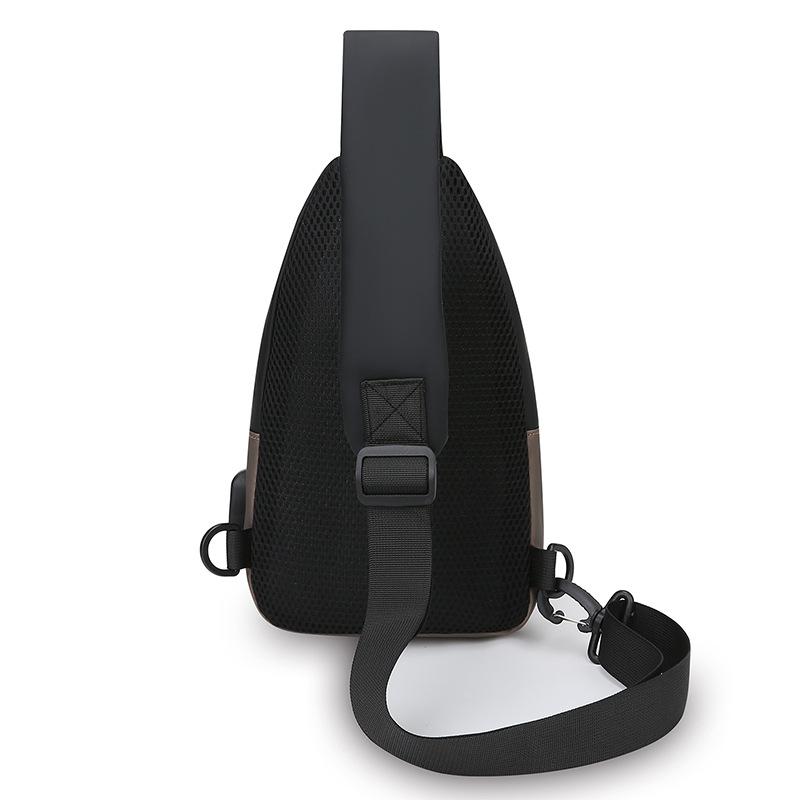 Crossbody Bag Men's Trend Joker Fashion Pocket Sports Multi Functional Chest Bag New One Shoulder Small Backpack Women.