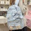 Schoolbag Bow Schoolbag Women's New Korean Campus Sweet Girl Commuter Backpack Large Capacity Backpack Women