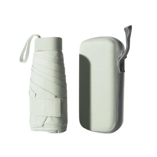 

Автоматический зонтик в форме капсулы, более широкие ремни для парашюта, защита от дождя белый