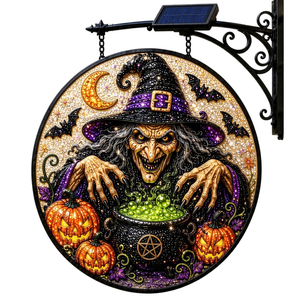 Halloween Wall Light Hanging Decoration for Outdoor Use