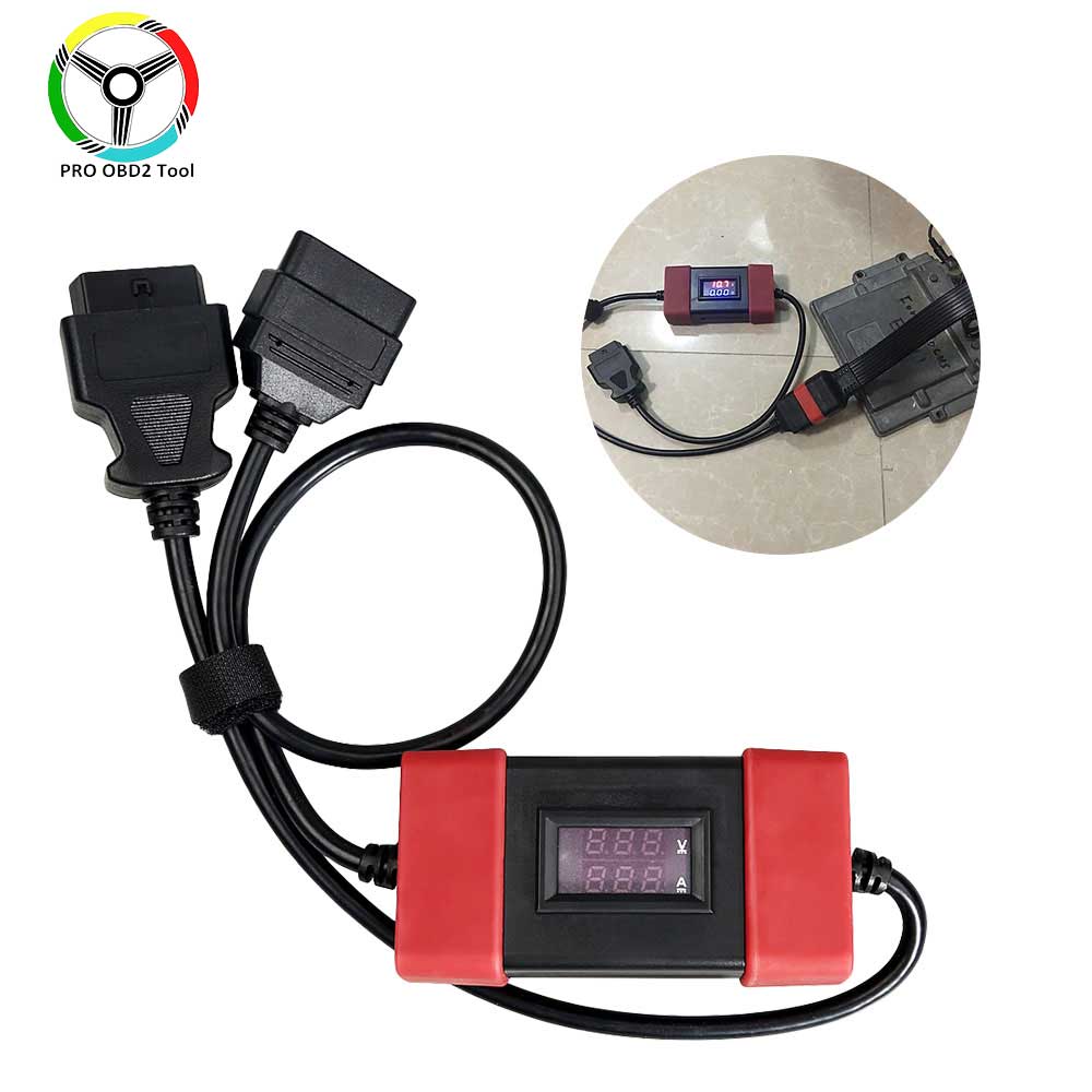 Quality 12V to 24V Heavy Duty Truck Diesel Adapter Cable for X431 for Launch Truck Converter