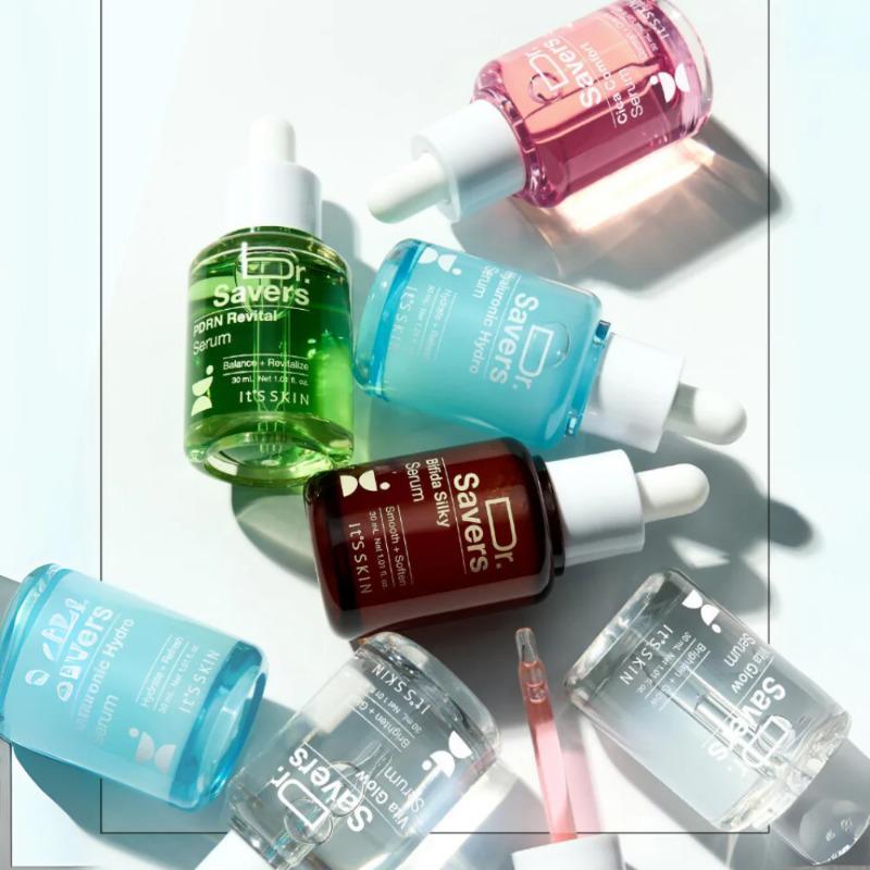 It's skin Dr. Savers Serum 30ml (5 Option) PDRN Revital Serum / Cica Comfort Serum / Hyaluronic Hydro Serum / Vita Glow Serum / Bifida Silky Serum