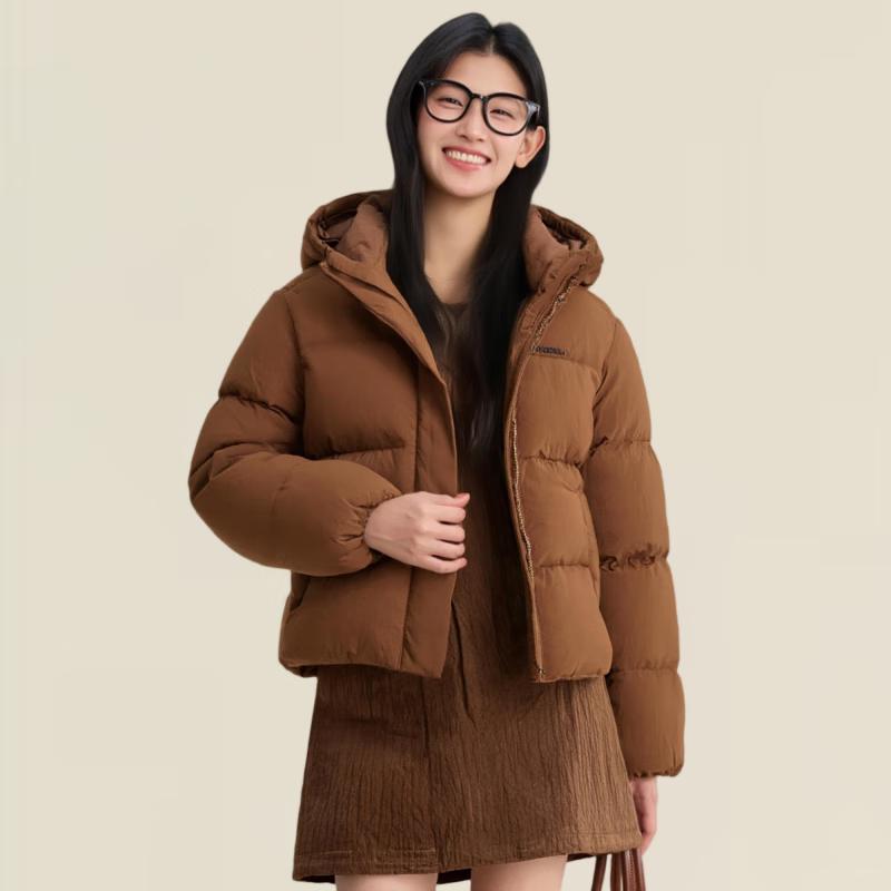 Женская пуховая куртка Adidas 550FP с воротником-стойкой S
