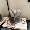 Trendy Retro Suede Shoulder Bag For Women 2023 Fall Winter Stylish Crossbody Bag