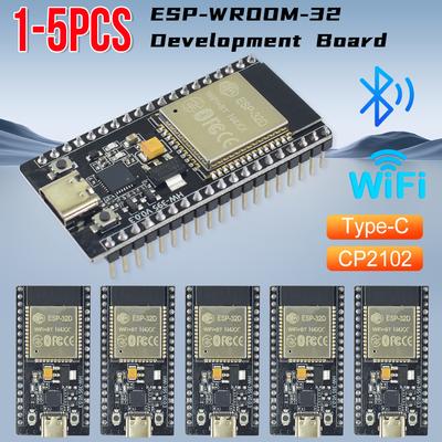 ESP-WROOM-32 ESP32 Bluetooth Wifi Dual Core ESP32-S ESP32 38 Pin Development Board CP2102 Type C ESP 32 Nodemcu Bluetooth Module