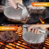 Stainless Steel Meat Compactor Hamburger Patties Cooked Meat Circular Press Mold Tool Kitchen Beef Dough Cake Baking Press Tool