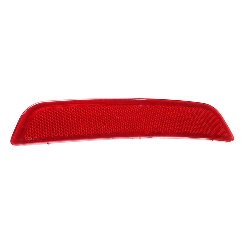 Car Rear Bumper Reflector Left Right  Side For Ford Mondeo MK4 2007-2010 Red Lens Rear Bumper Tail Light Reflector Accessories